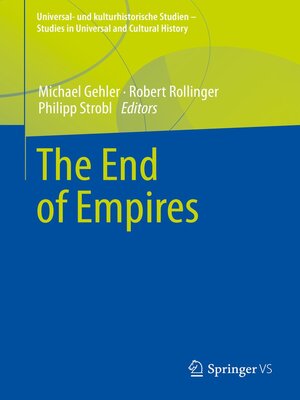 cover image of The End of Empires